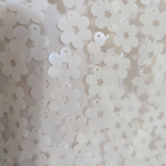 H&M Flower Shaped Sequin Embellished Slip Dress - Picture 4 of 4